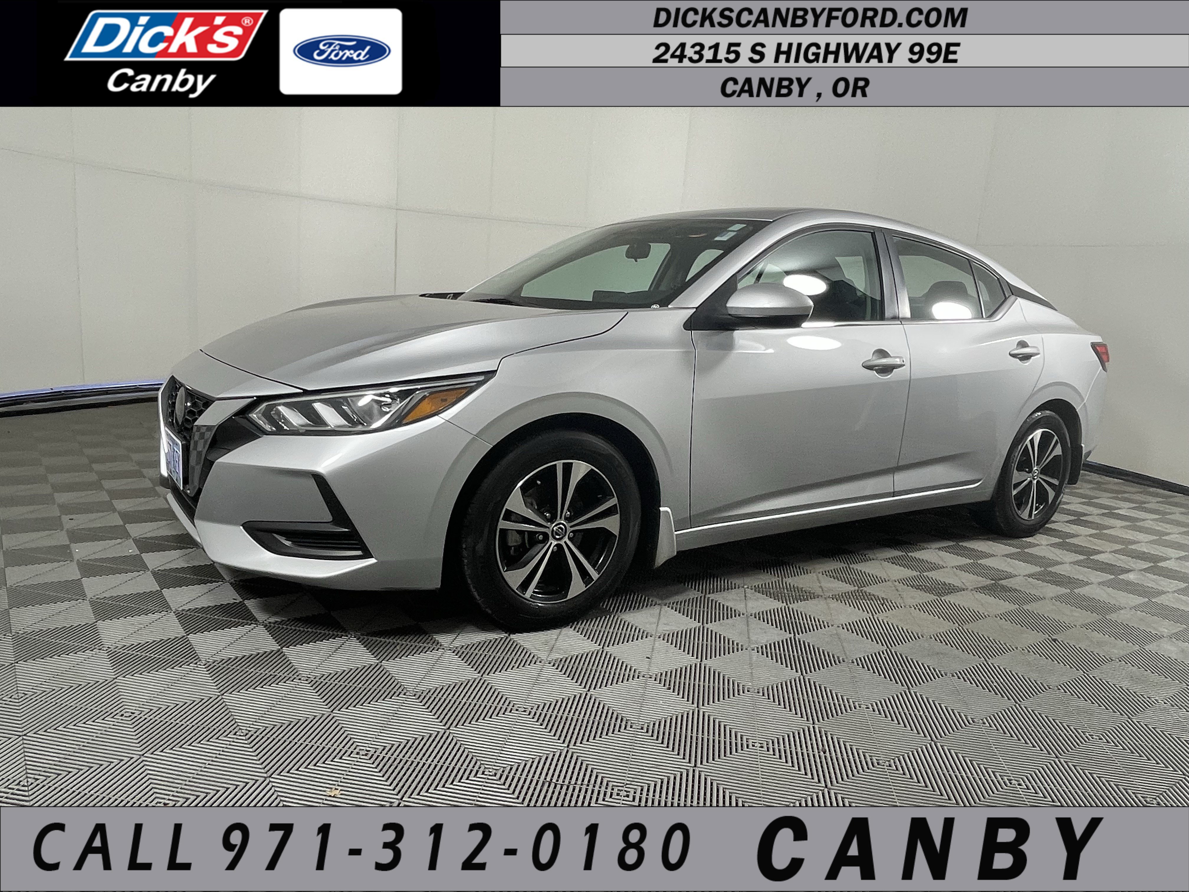 Used 2021 Nissan Sentra SV FWD image 1