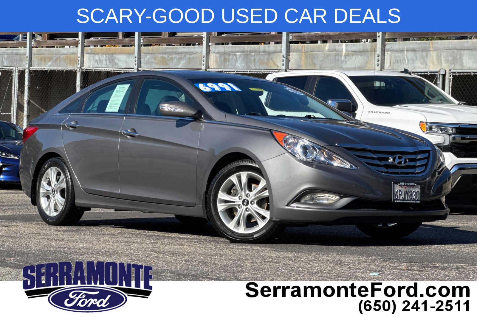 Used 2011 Hyundai Sonata Limited w/ Navigation Pkg 5 FWD image 1