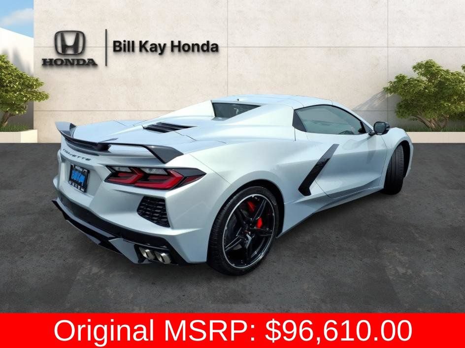 Used 2024 Chevrolet Corvette Stingray Preferred Conv w/ Z51 Performance Package RWD image 3