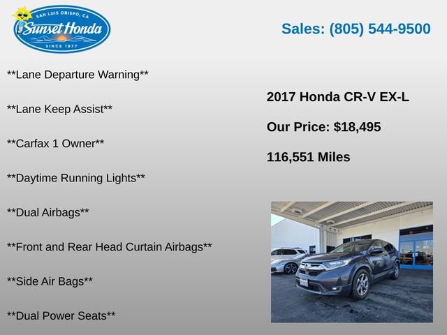 Used 2017 Honda CR-V EX-L image 6