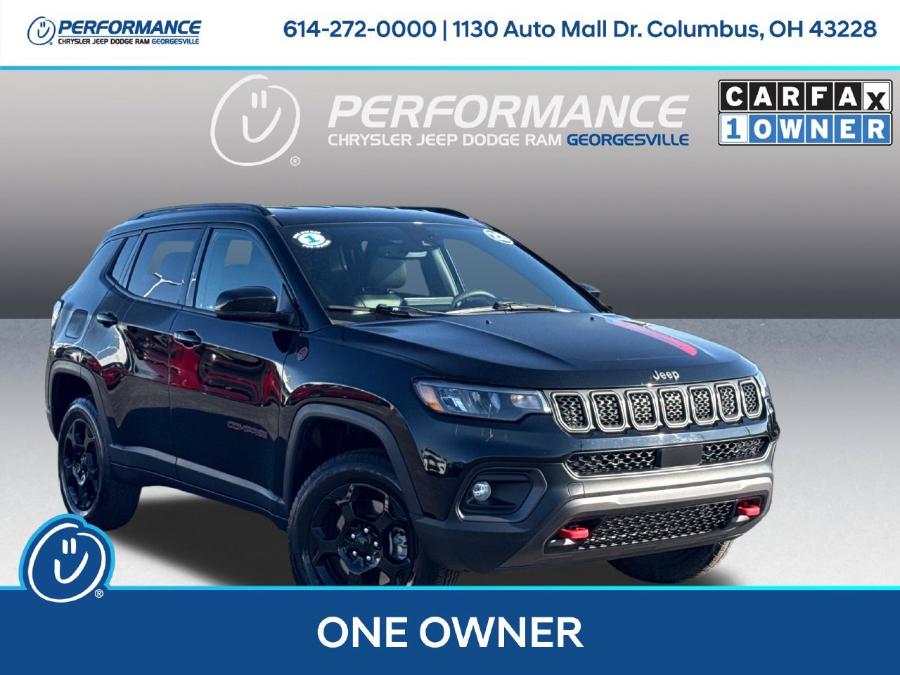 Used 2023 Jeep Compass Trailhawk w/ Trailhawk Convenience Group AWD/4WD image 1