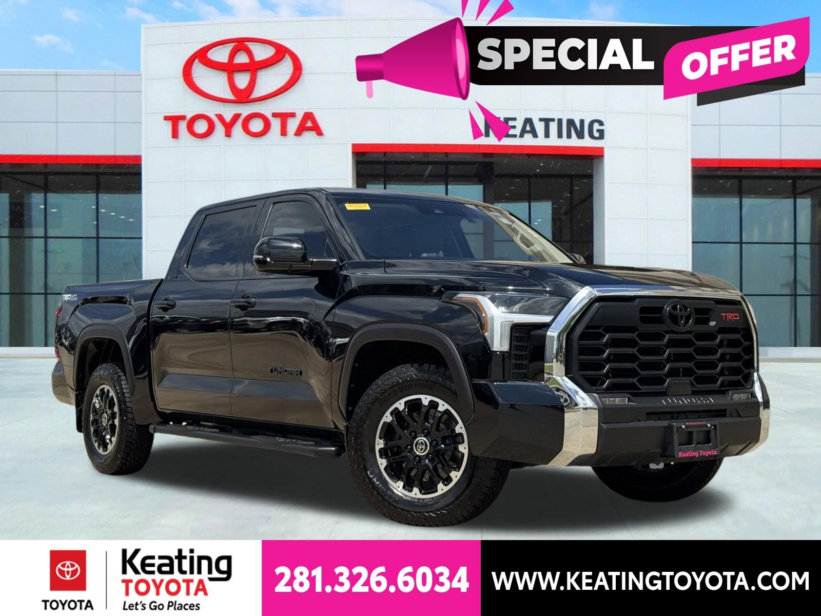 Used 2024 Toyota Tundra SR5 w/ TRD Off-Road Premium Package RWD image 1