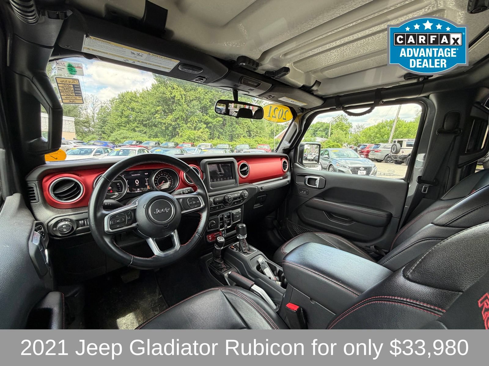 Used 2021 Jeep Gladiator Rubicon w/ Trailer Tow Package AWD/4WD image 11