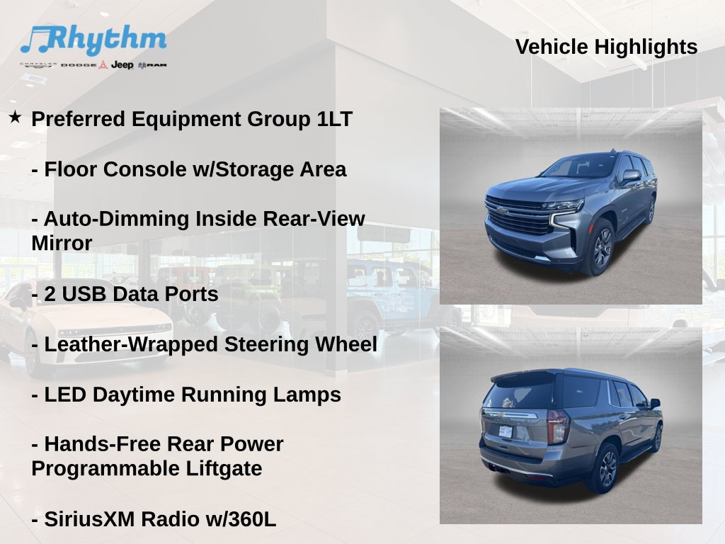 Used 2021 Chevrolet Tahoe LT w/ Luxury Package AWD/4WD image 11