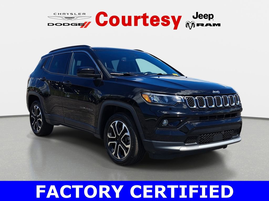 Certified 2024 Jeep Compass Limited AWD/4WD image 1