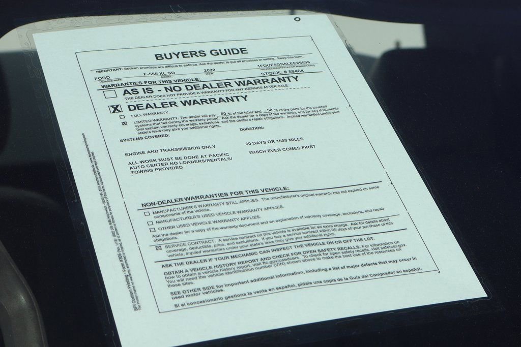 Used 2020 Ford F550 2WD Regular Cab Super Duty image 57