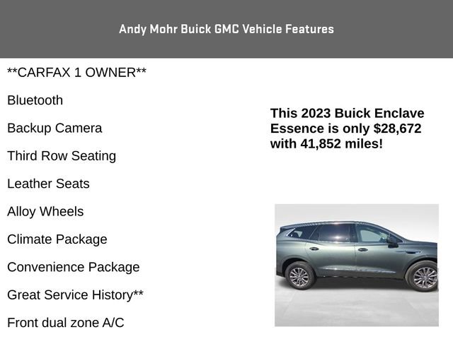 Used 2023 Buick Enclave Essence FWD image 4