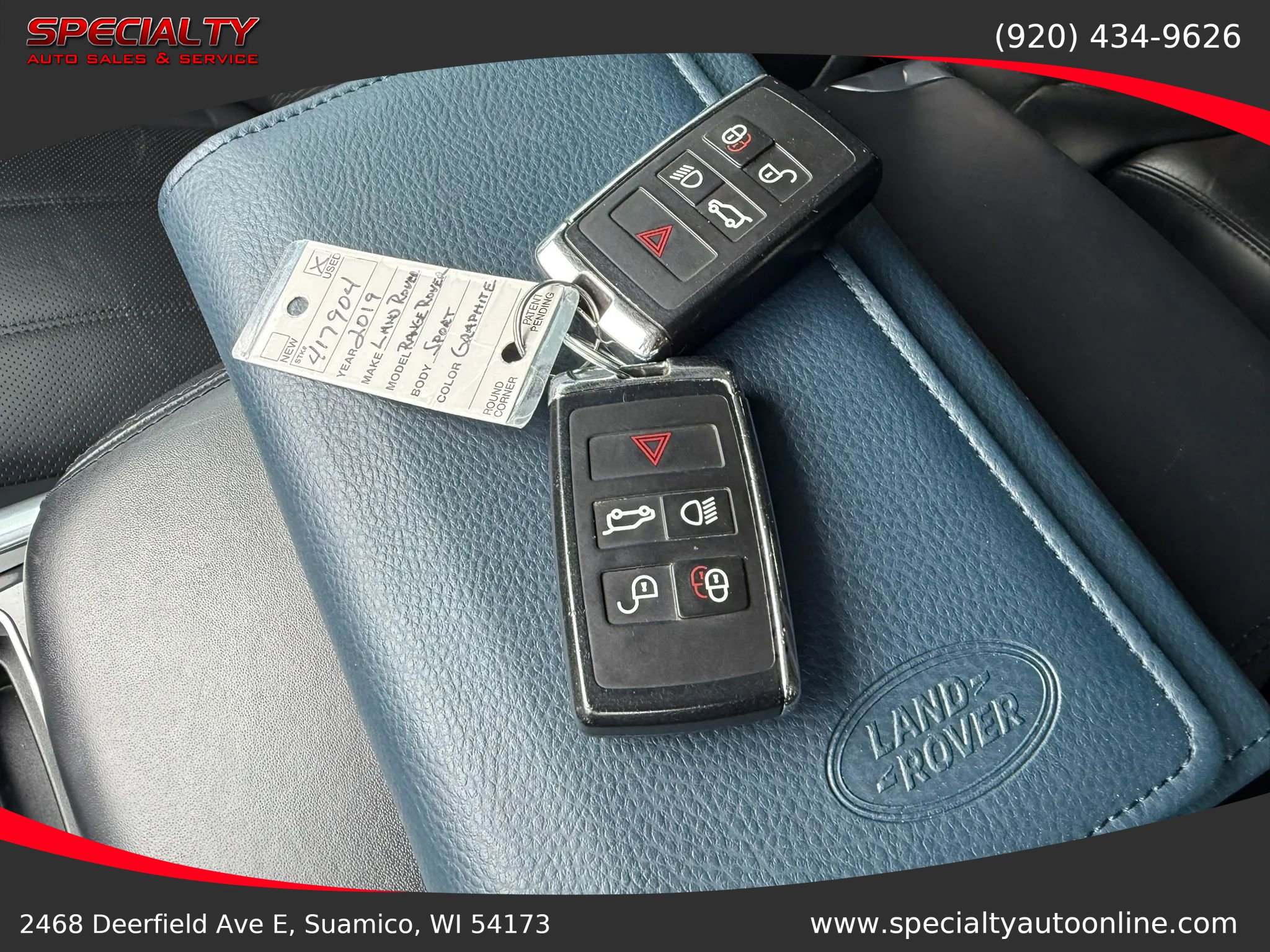 Used 2019 Land Rover Range Rover Sport HSE AWD/4WD image 52