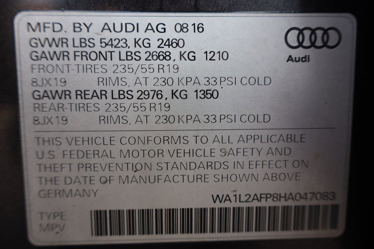 Used 2017 Audi Q5 2.0T Premium Plus w/ Technology Package AWD/4WD image 47
