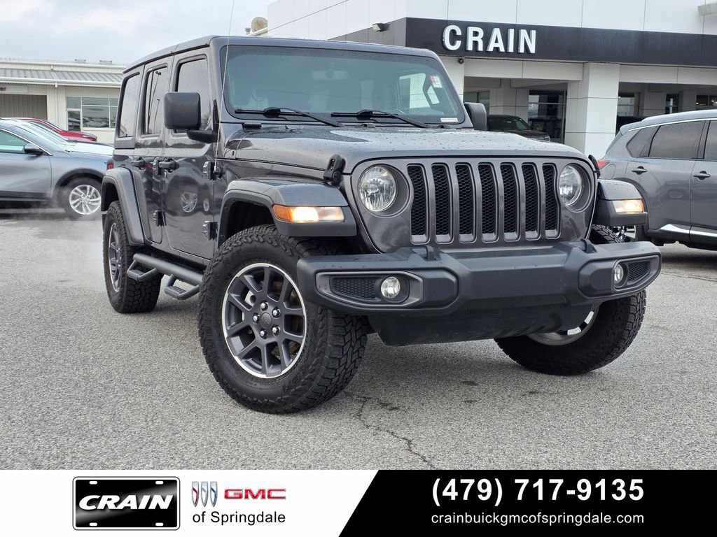 Used 2021 Jeep Wrangler Unlimited Sport image 1