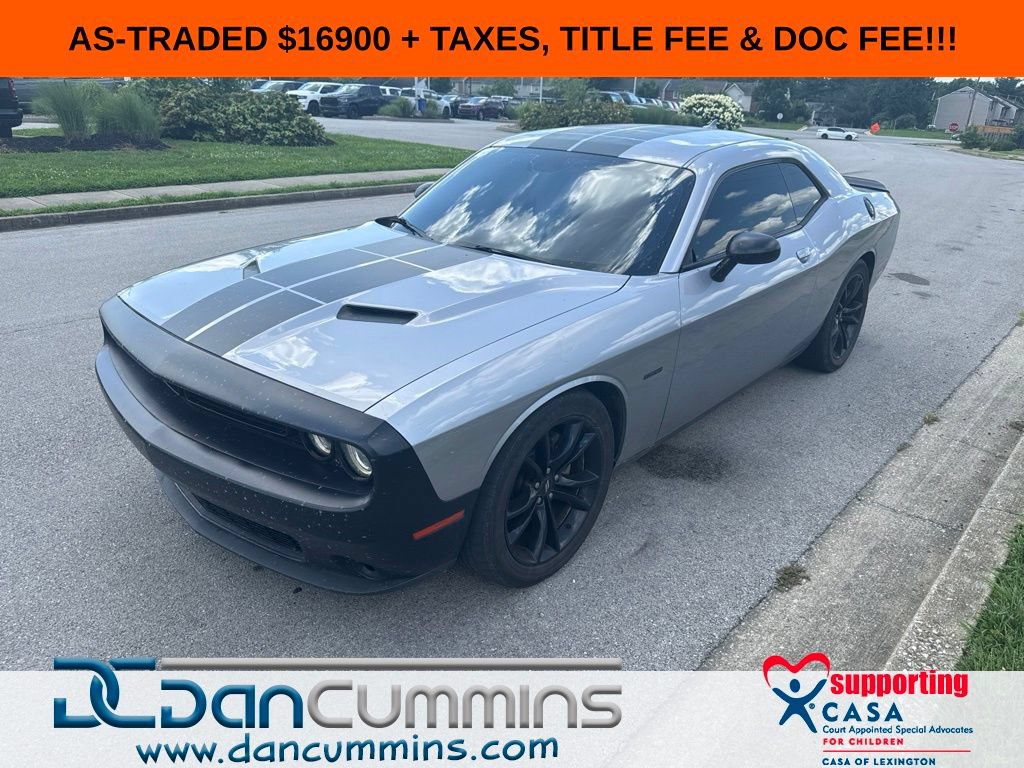 Used 2018 Dodge Challenger R/T w/ Blacktop Package RWD image 1