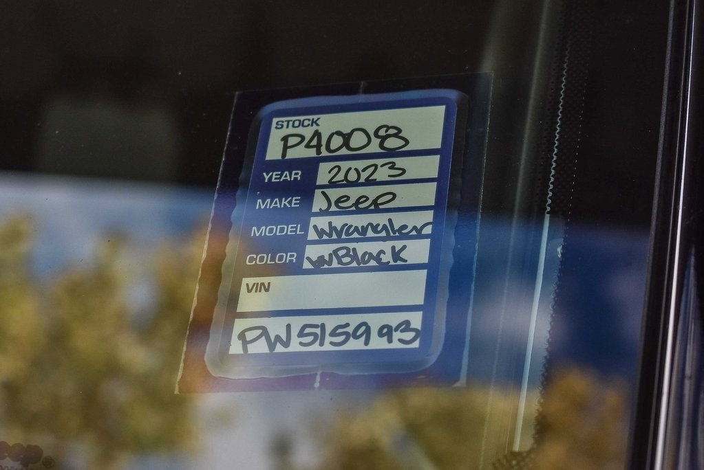 Used 2023 Jeep Wrangler Unlimited Rubicon 4xe w/ Cold Weather Group image 25