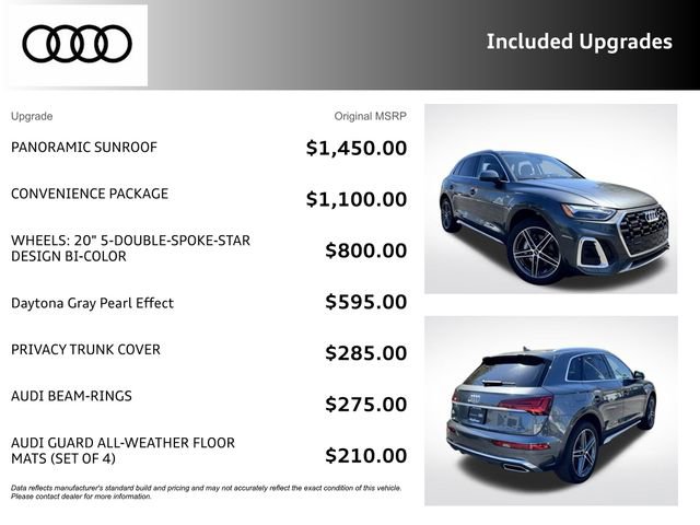 Certified 2023 Audi Q5 e Premium w/ Convenience Package AWD/4WD image 3