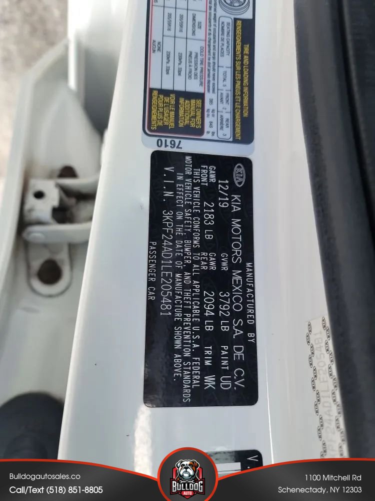 Used 2020 Kia Forte LXS FWD image 31