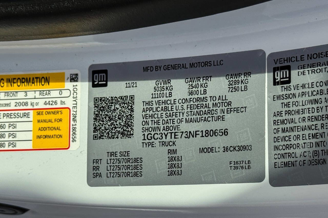 Used 2022 Chevrolet Silverado 3500 LT w/ Convenience Package image 25