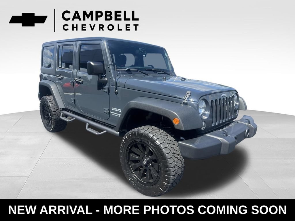 Used 2018 Jeep Wrangler Unlimited Sport w/ Power Convenience Group AWD/4WD image 12