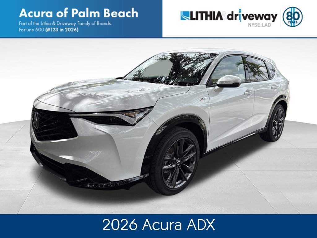 New 2026 Acura ADX A-Spec