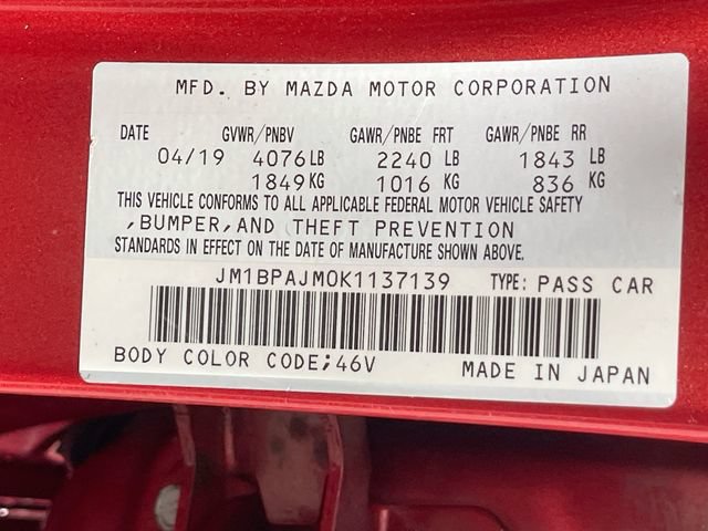 Used 2019 MAZDA MAZDA3 Hatchback FWD image 30