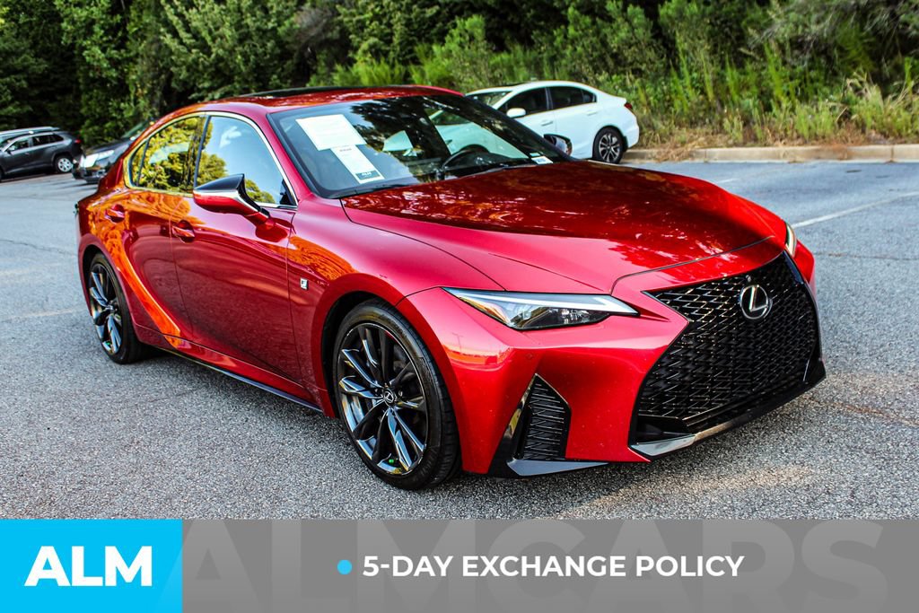 Used 2023 Lexus IS 350 F Sport w/ Navigation Package RWD image 3