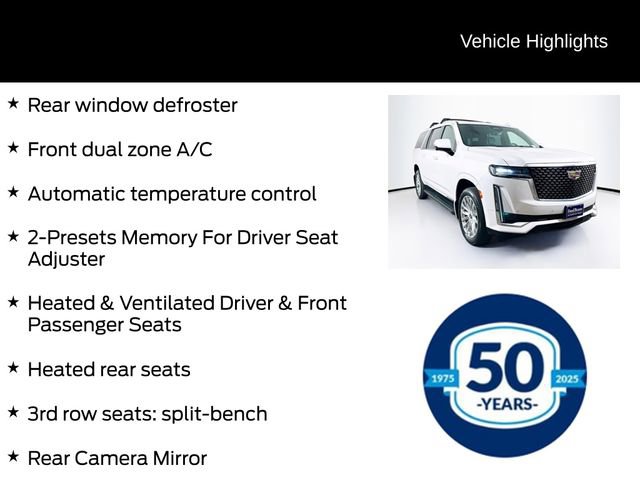 Used 2023 Cadillac Escalade ESV Premium Luxury AWD/4WD image 16
