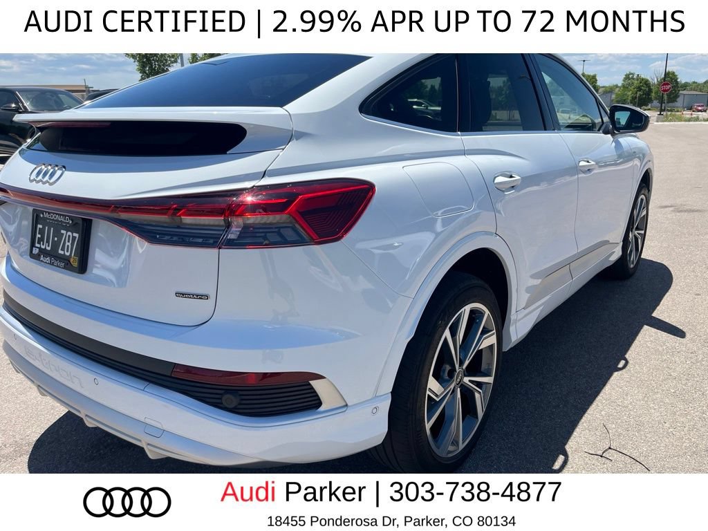 Used 2024 Audi Q4 e-tron Premium Plus w/ Premium Plus AWD/4WD image 3