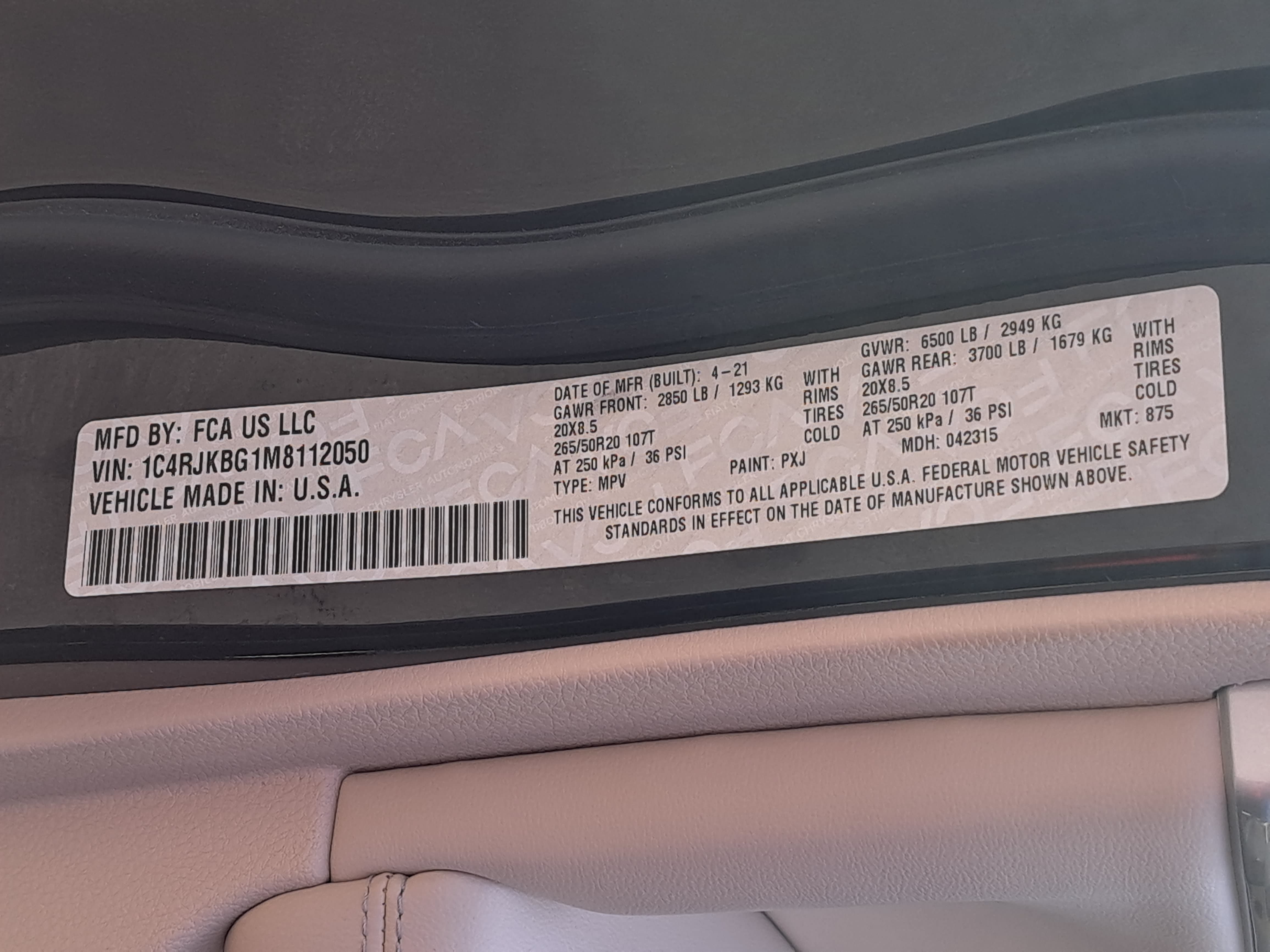 Used 2021 Jeep Grand Cherokee L Limited AWD/4WD image 31