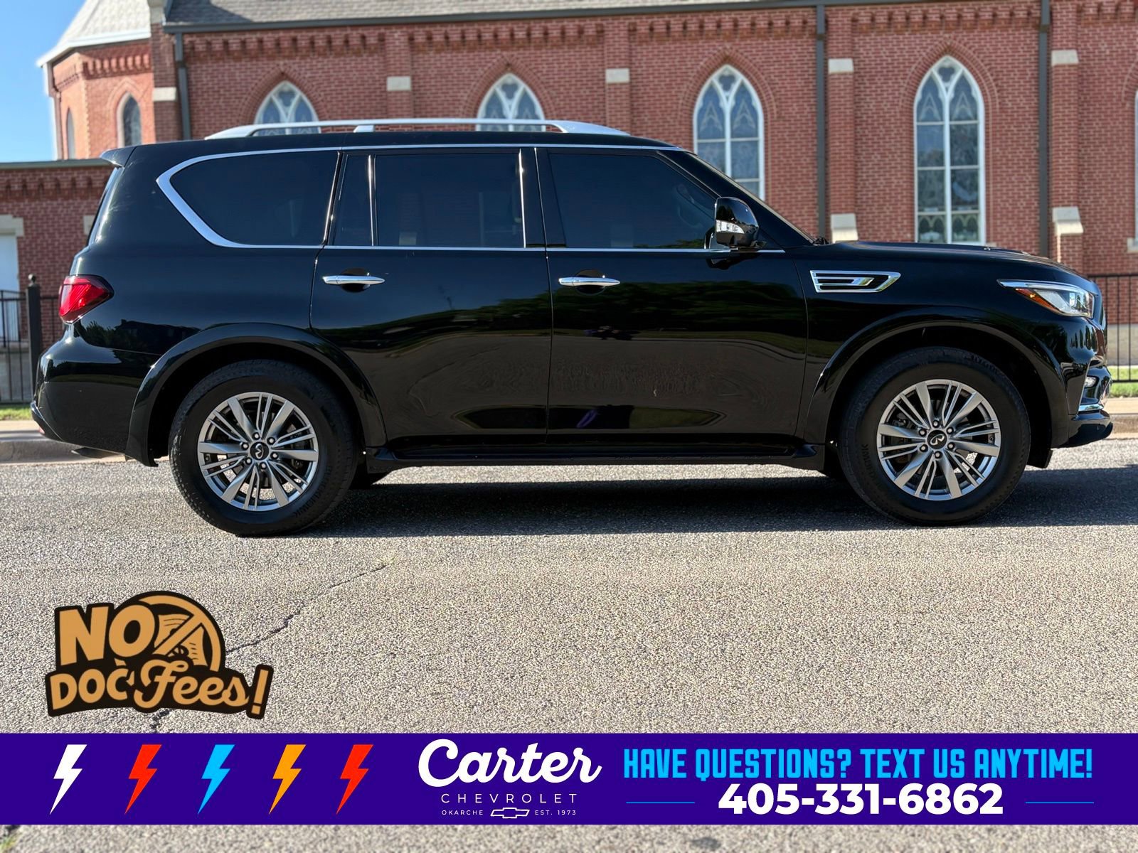 Used 2021 INFINITI QX80 Luxe RWD image 7