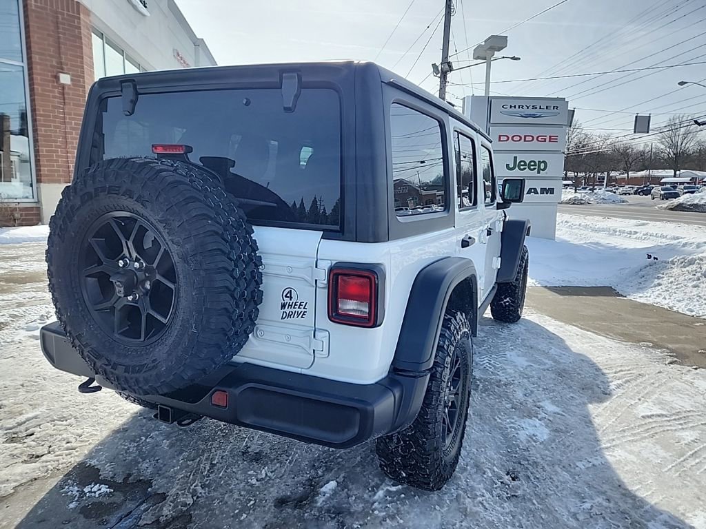 Certified 2025 Jeep Wrangler Unlimited Sport S 4xe image 12
