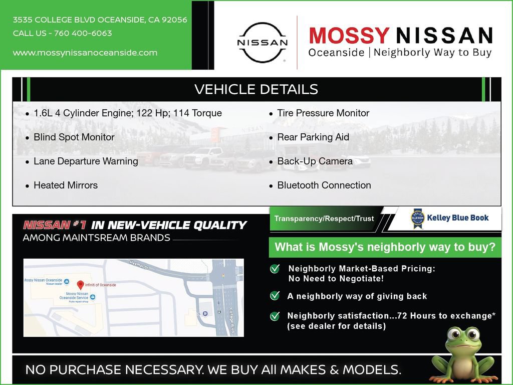 Used 2023 Nissan Versa SV FWD image 3