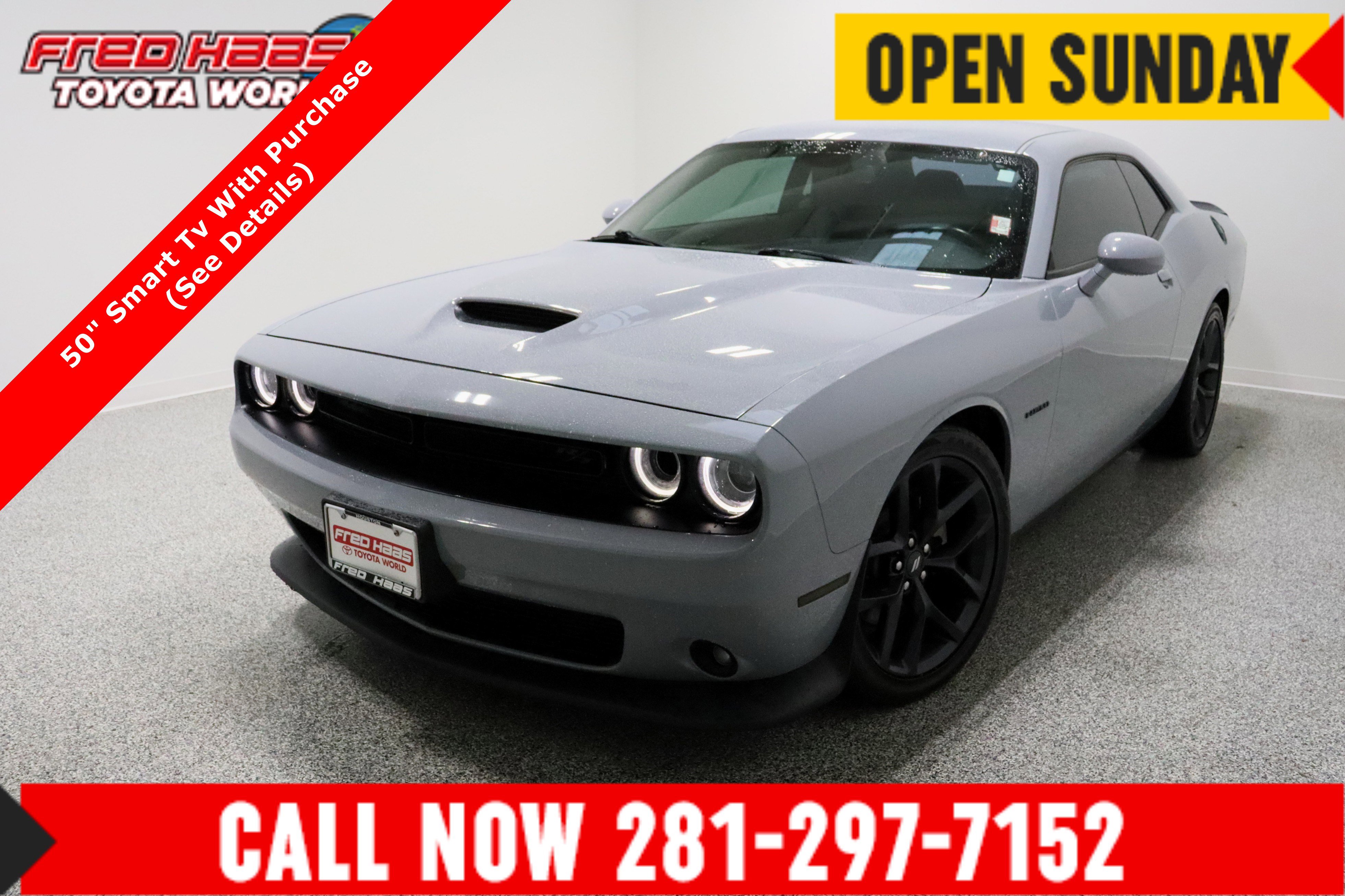 Used 2021 Dodge Challenger R/T w/ Blacktop Package