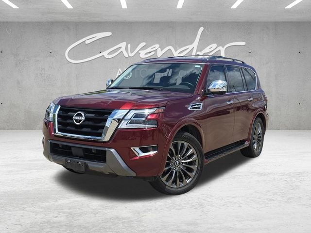 Used 2023 Nissan Armada Platinum w/ Captain's Chairs Package image 1
