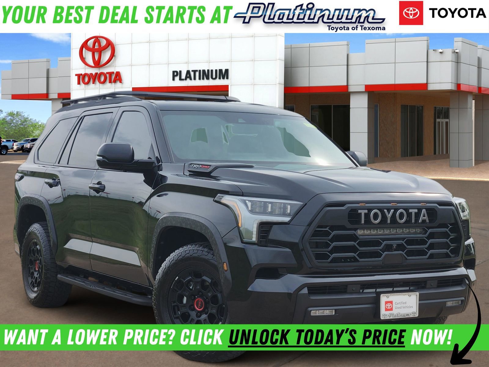 Used 2025 Toyota Sequoia TRD Pro AWD/4WD image 1
