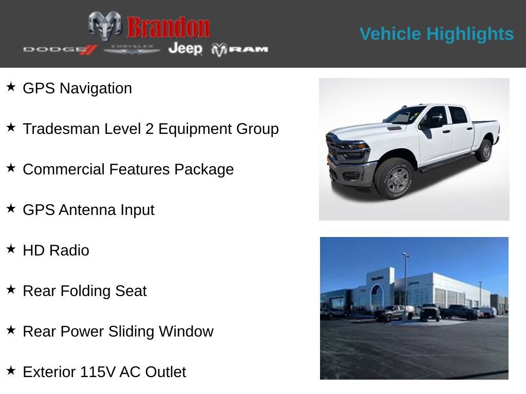 New 2026 RAM 2500 Tradesman AWD/4WD image 2