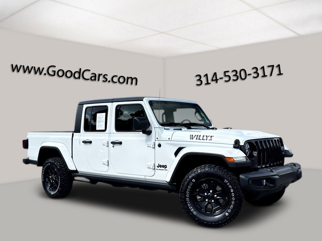 Certified 2022 Jeep Gladiator Willys image 1