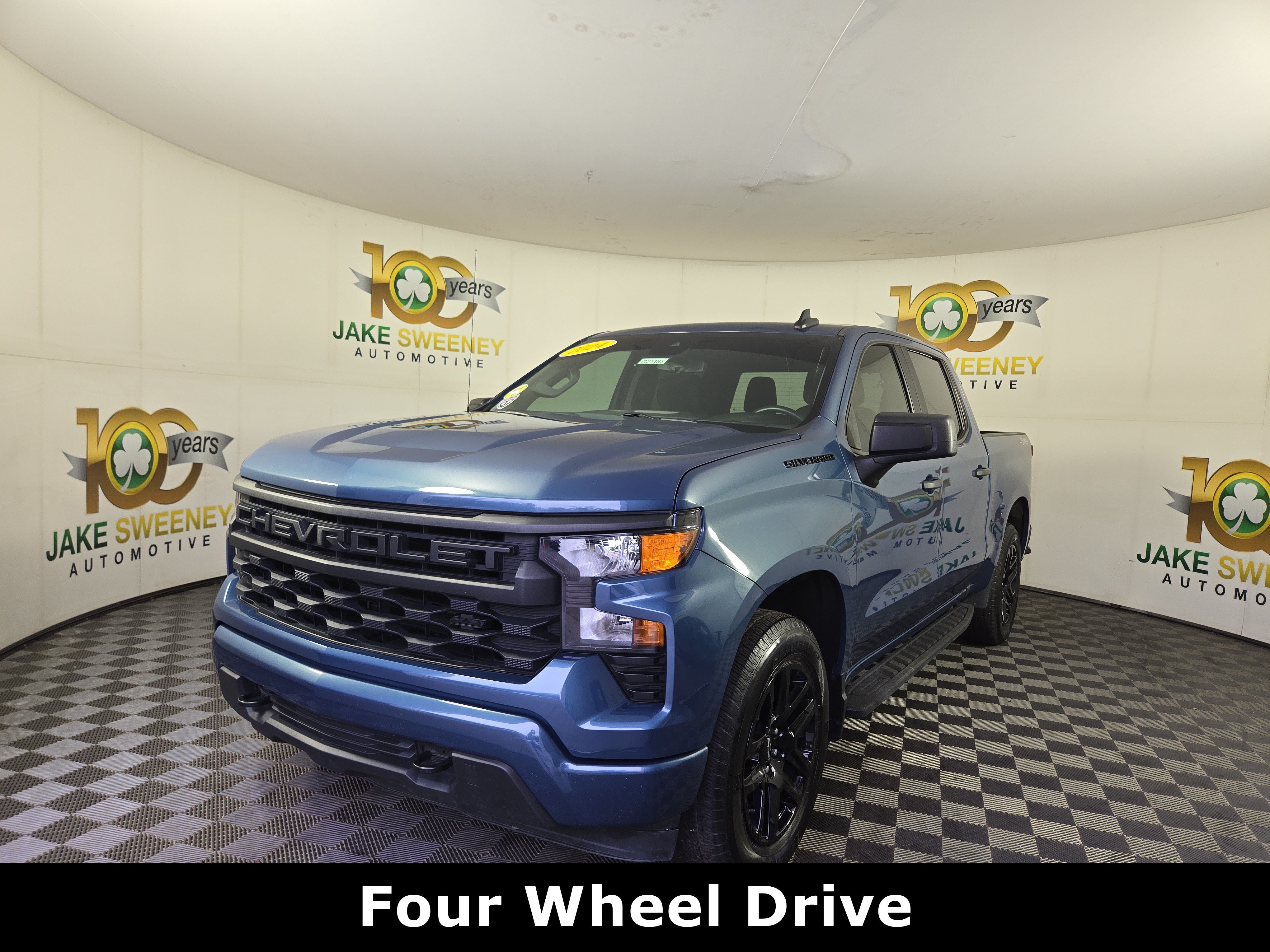 Certified 2024 Chevrolet Silverado 1500 Custom w/ LPO, Dark Essentials Package AWD/4WD image 3
