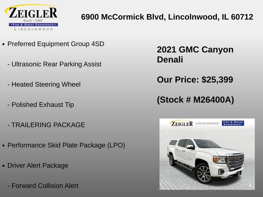 Used 2021 GMC Canyon Denali AWD/4WD image 12