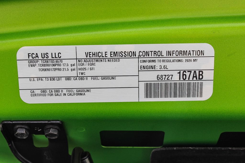 New 2026 Jeep Wrangler Unlimited Rubicon AWD/4WD image 29
