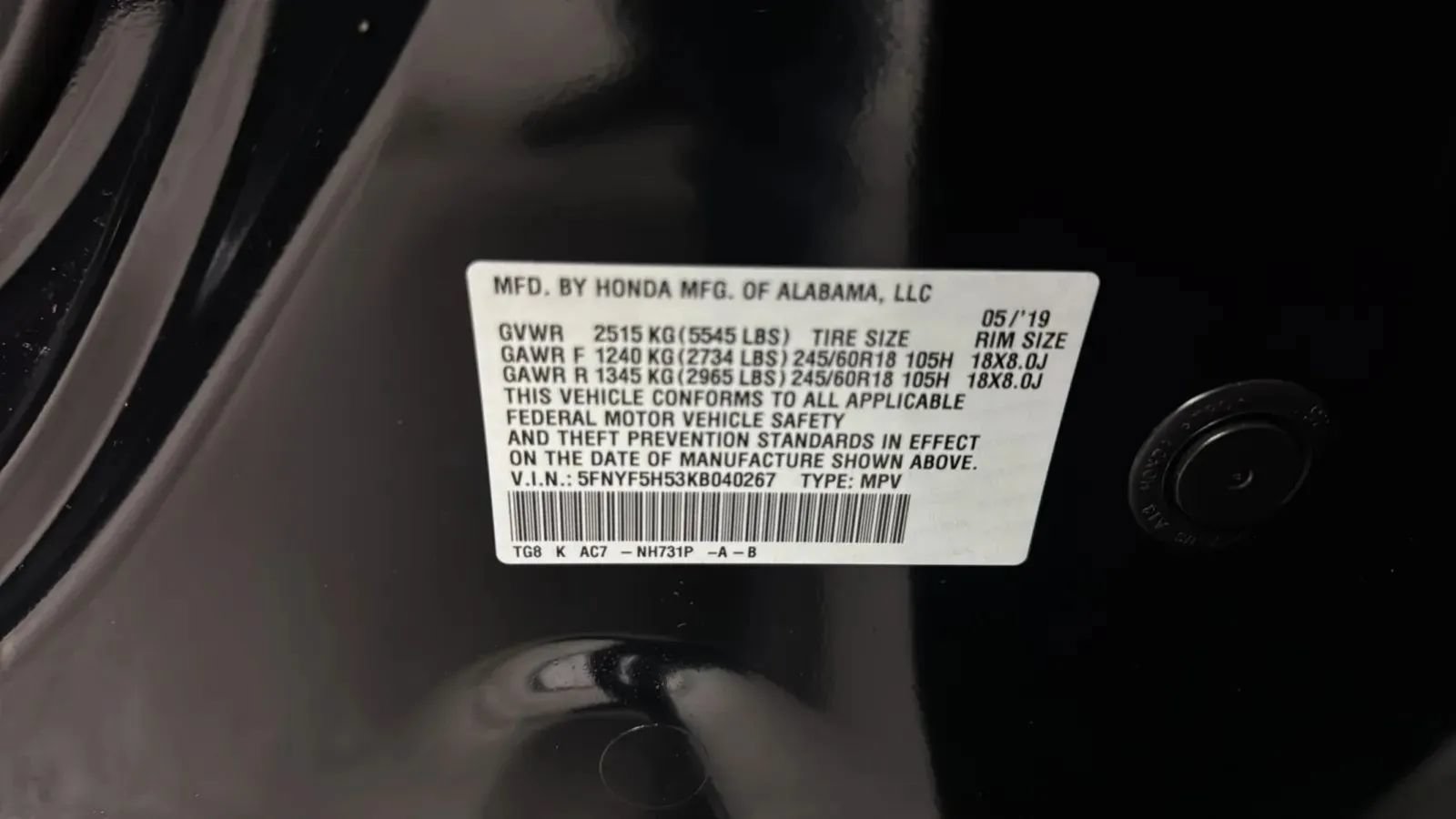 Used 2019 Honda Pilot EX-L image 34