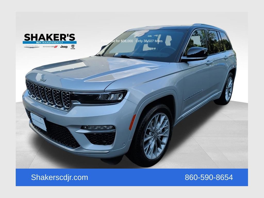 Used 2023 Jeep Grand Cherokee Summit w/ Luxury Tech Group V