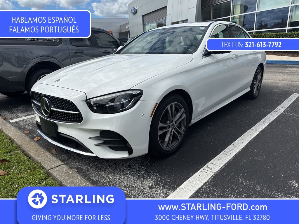 Used 2021 Mercedes-Benz E 350 4MATIC Sedan