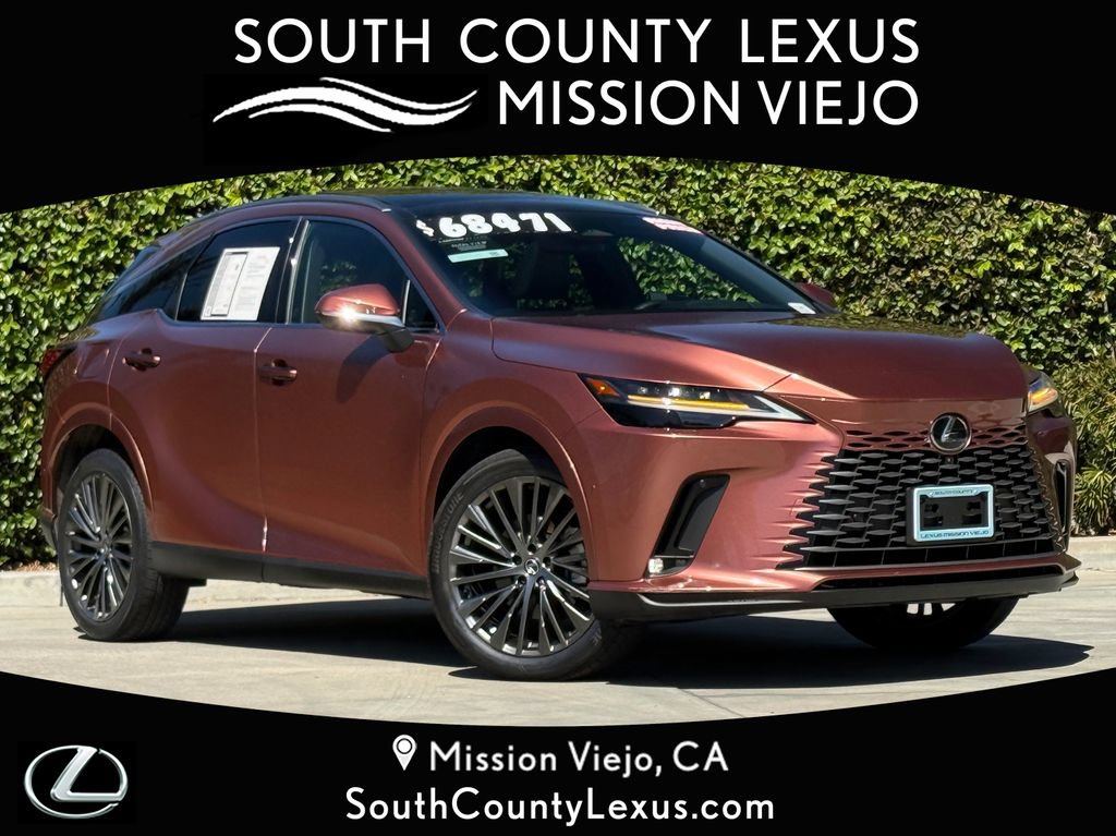 Certified 2025 Lexus RX 450h AWD w/ Luxury Package