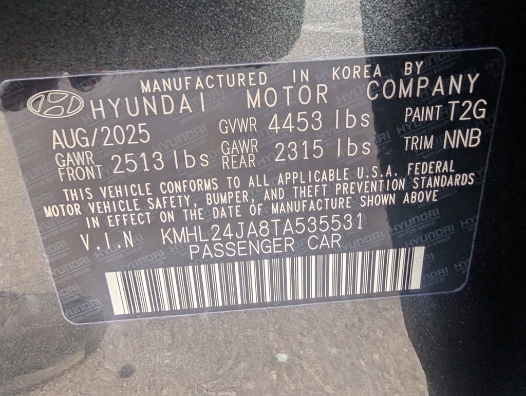 New 2026 Hyundai Sonata SE image 22