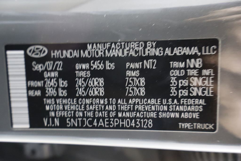 Used 2023 Hyundai Santa Cruz SEL w/ Activity Package FWD image 39