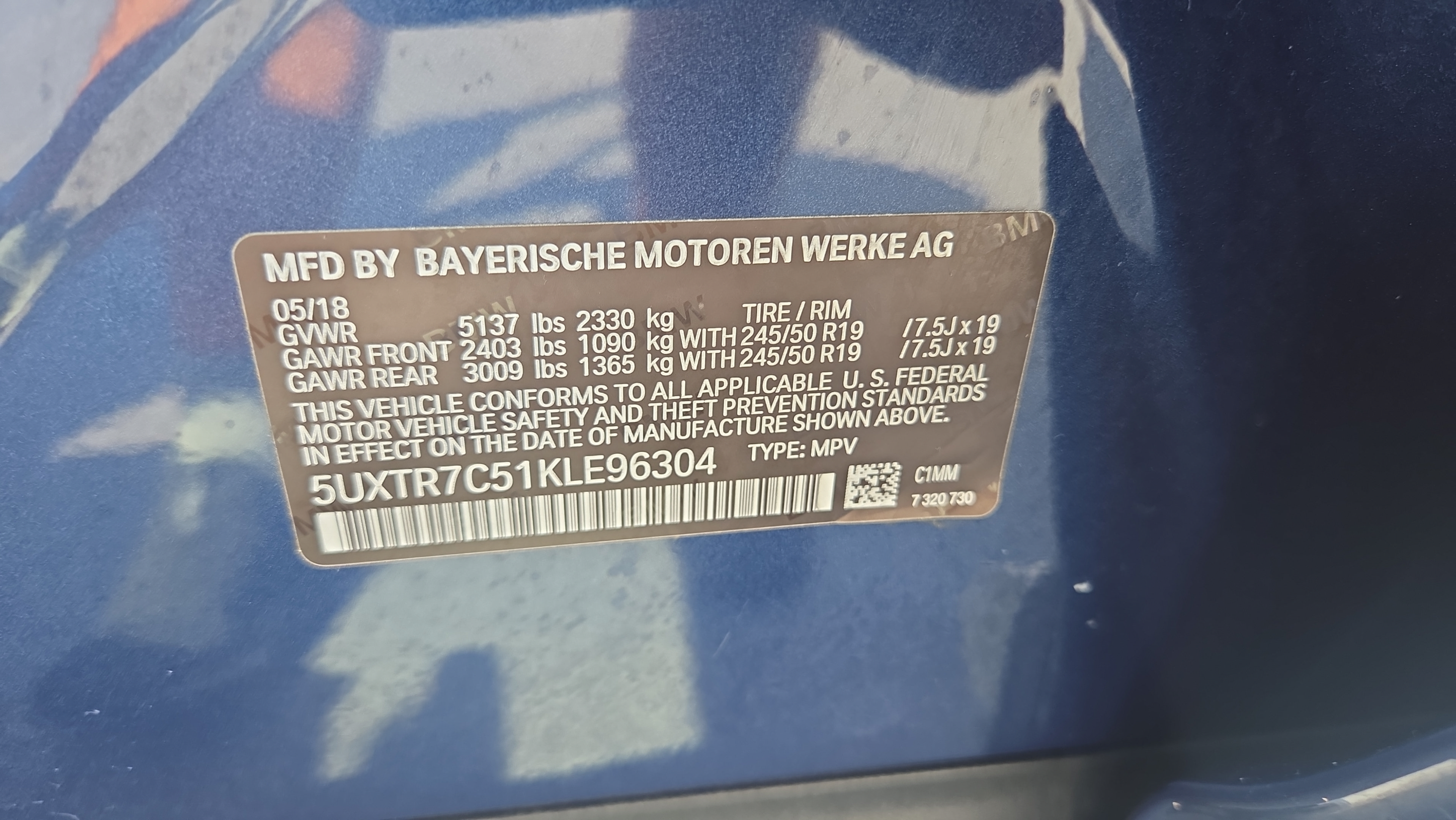 Used 2019 BMW X3 sDrive30i RWD image 21