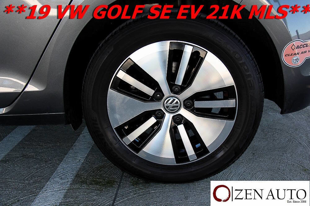 Used 2019 Volkswagen e-Golf SE w/ Driver Assistance Package image 47