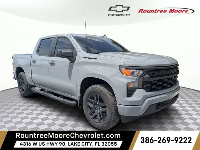 Used 2024 Chevrolet Silverado 1500 Custom w/ Turbomax Blackout Package