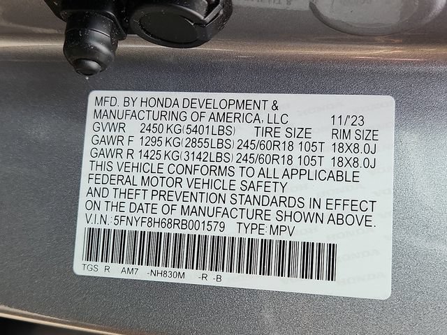 Certified 2024 Honda Passport TrailSport image 33