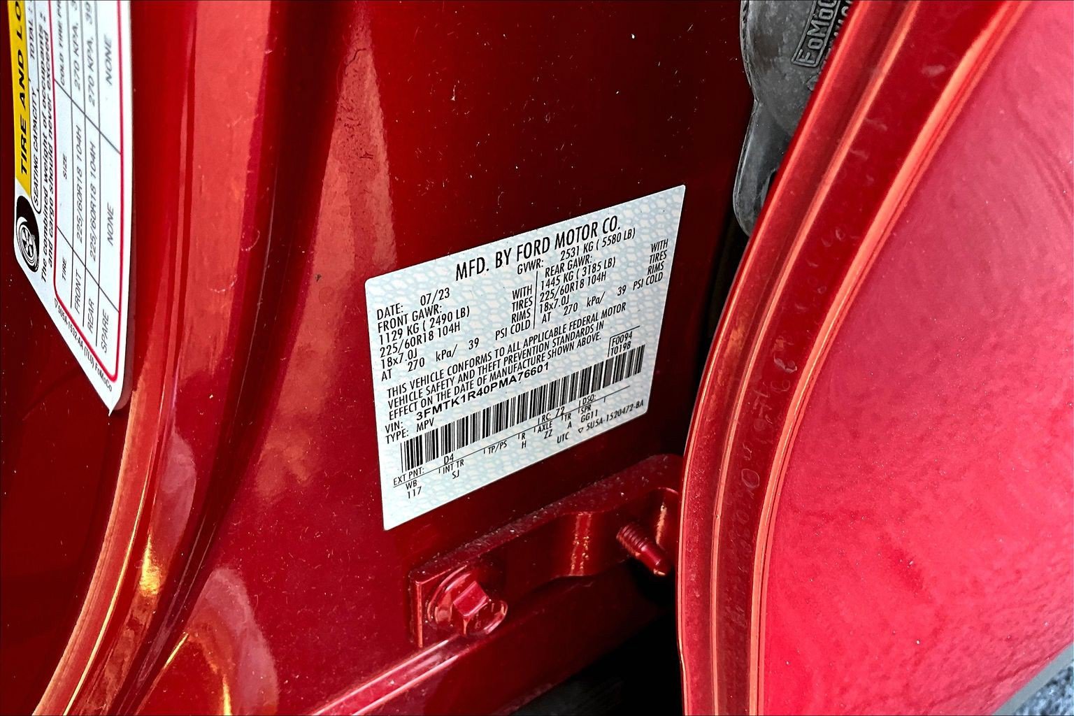 Used 2023 Ford Mustang Mach-E Select w/ Comfort Package Lite RWD image 35