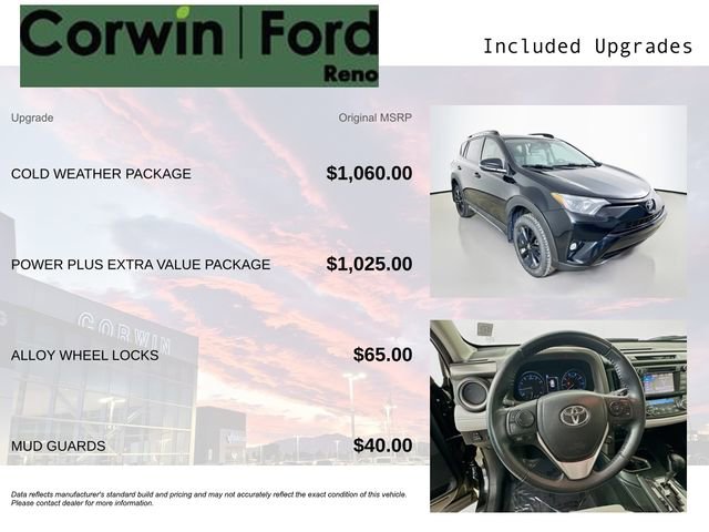 Used 2018 Toyota RAV4 Adventure w/ Cold Weather Package AWD/4WD image 3