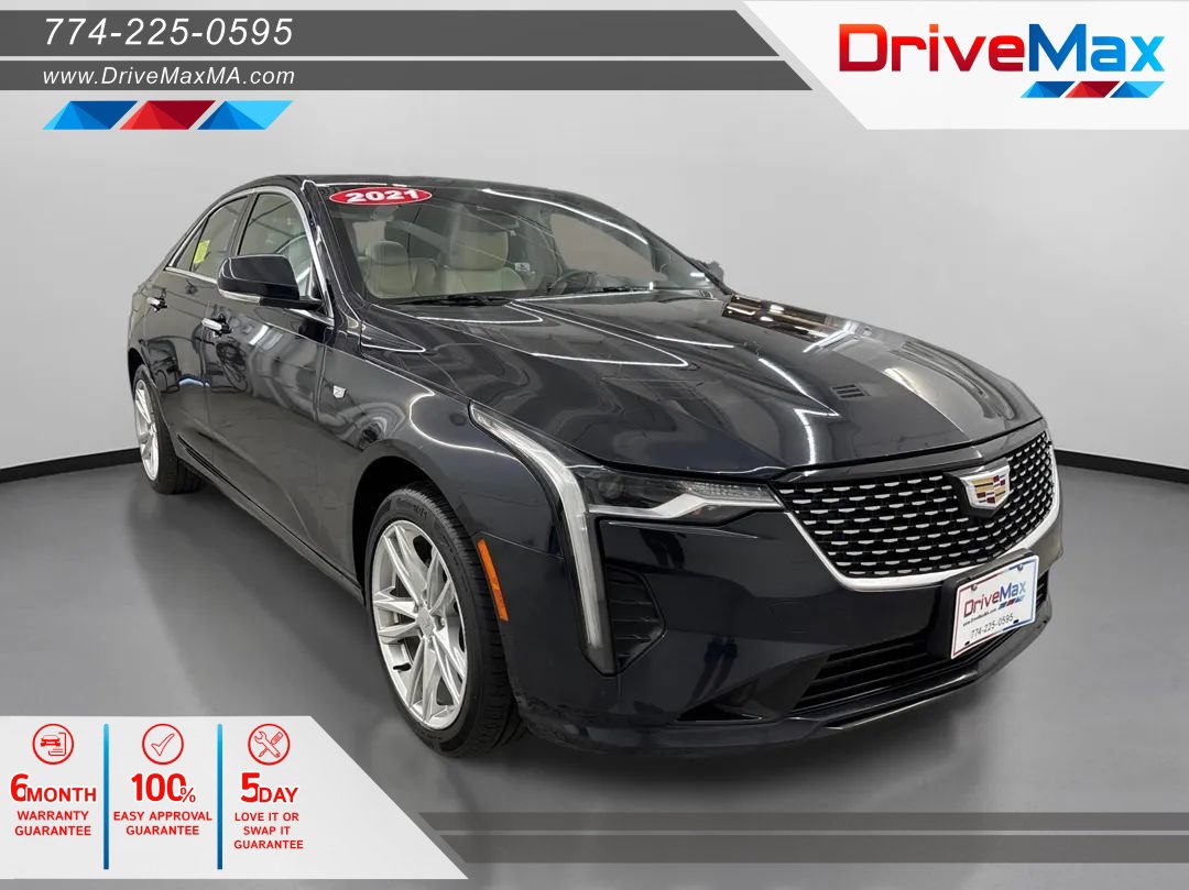 Used 2021 Cadillac CT4 Luxury w/ Sun And Sound Package AWD/4WD image 1